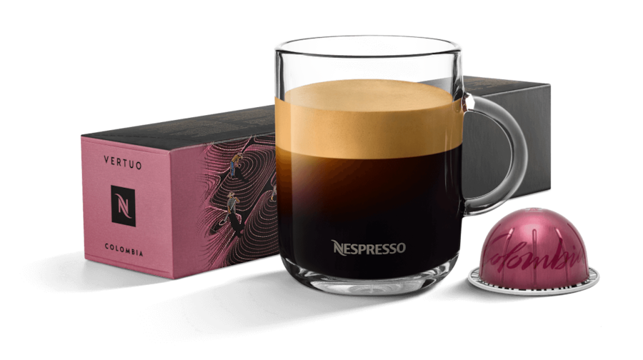 Nespresso Vertuo コーヒーカプセル ソレリオ コロンビア Vertuo Master Origin Colombia - Fair Trade Coffee - Nespresso