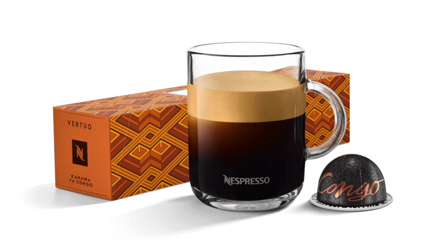 Kahawa ya Congo Vertuo Coffee Pods