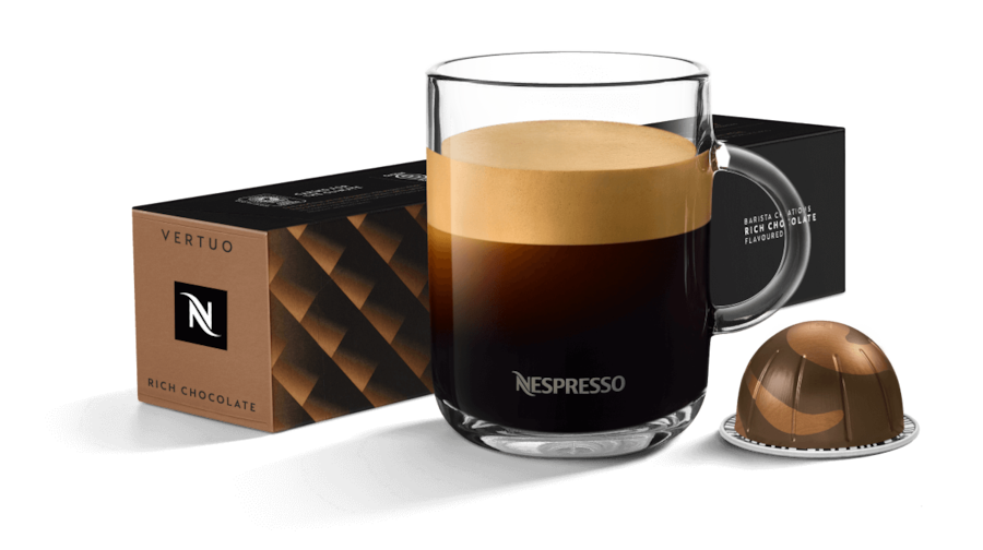 Choc Hazelnut Coffee - 10 Nespresso compatible coffee capsules – Coffee  Capsules Direct