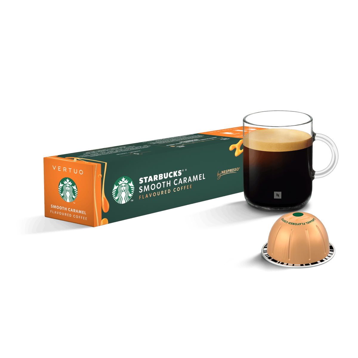 スターバックス® スムース キャラメル｜カプセルコーヒー | ネスプレッソ
