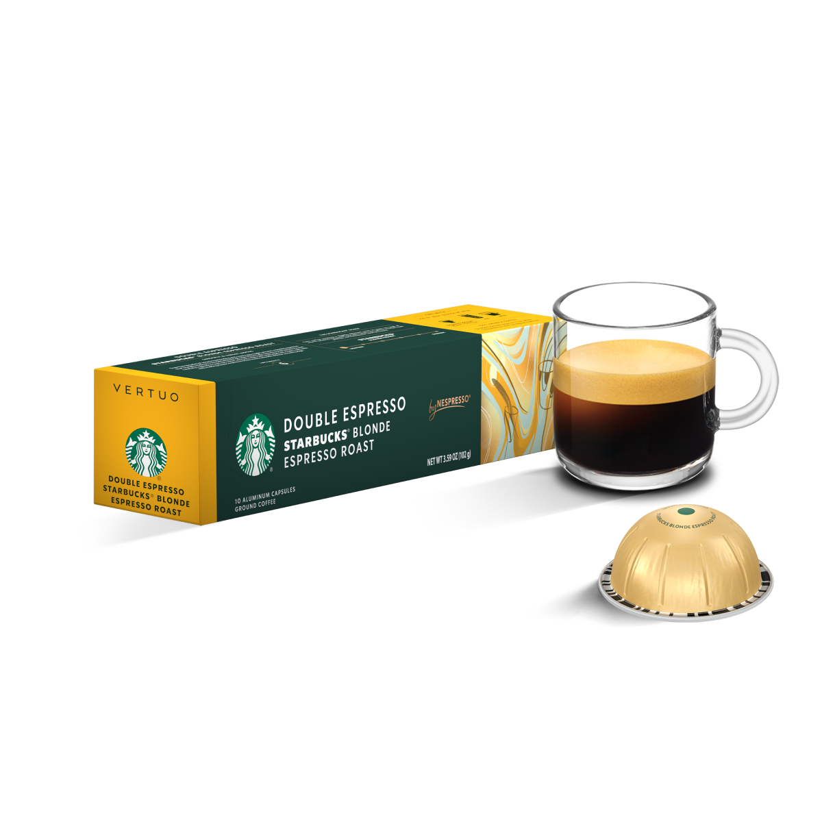 Starbucks® Blonde Espresso Roast Double Espresso