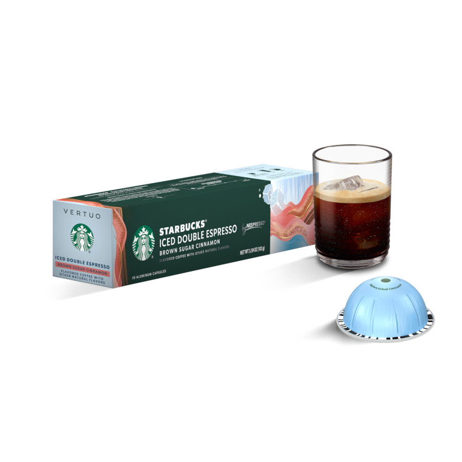 Starbucks® Brown Sugar Cinnamon Iced Espresso Pods | Nespresso US