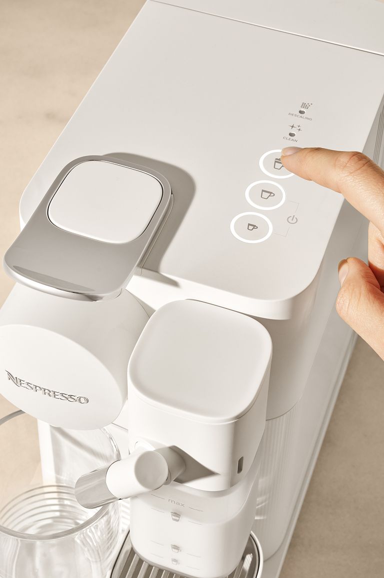DeLonghi Lattissima One Porcelain White - Coffee Machine for Milk