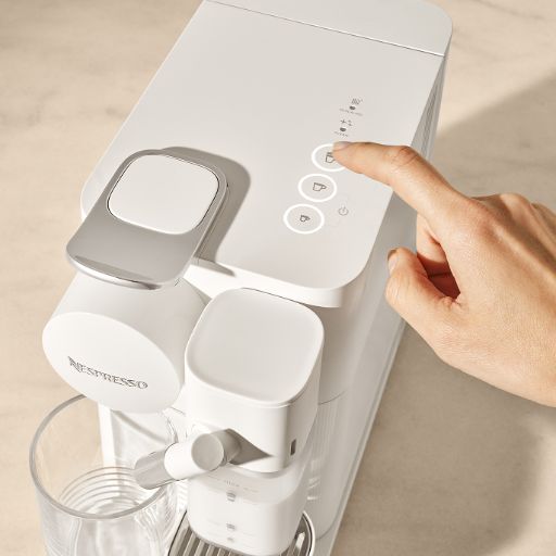DeLonghi Lattissima One Porcelain White - Coffee Machine for Milk