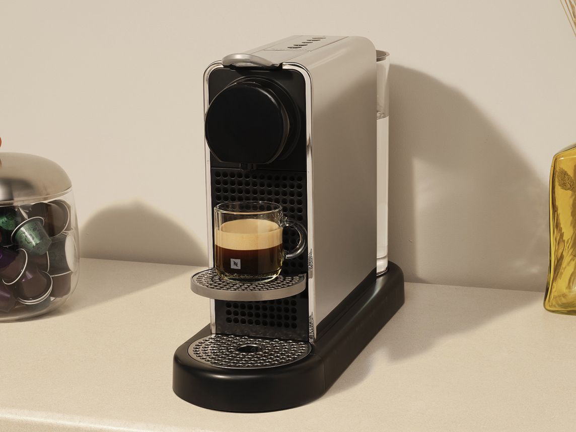 CitiZ Platinum Stainless Steel Coffee Machine - Nespresso™ Italy