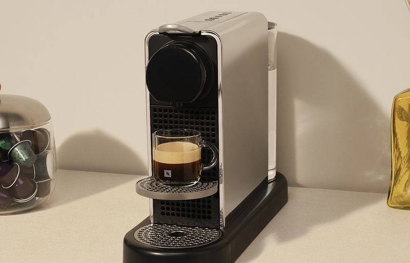 CitiZ Platinum Stainless Steel Coffee Machine - Nespresso™ Italy