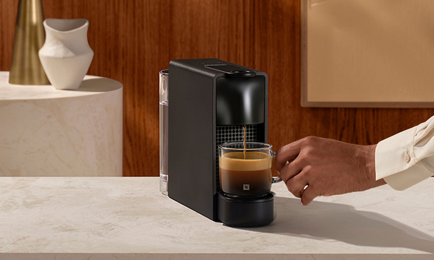 Essenza Mini C Matte Black Anthracite | Nespresso™ Italy