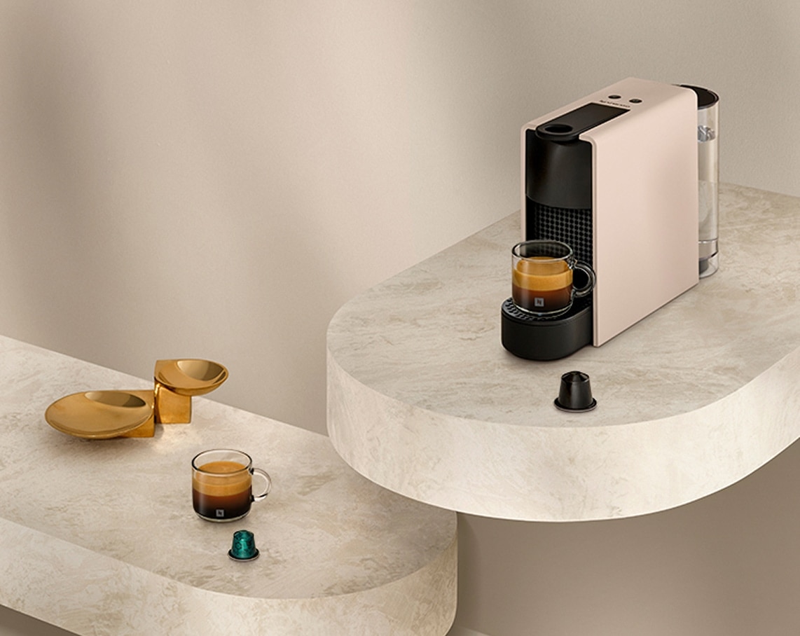 Nespresso Essenza Mini C Matte Cream - Coffee Machines - Nespresso™ GR