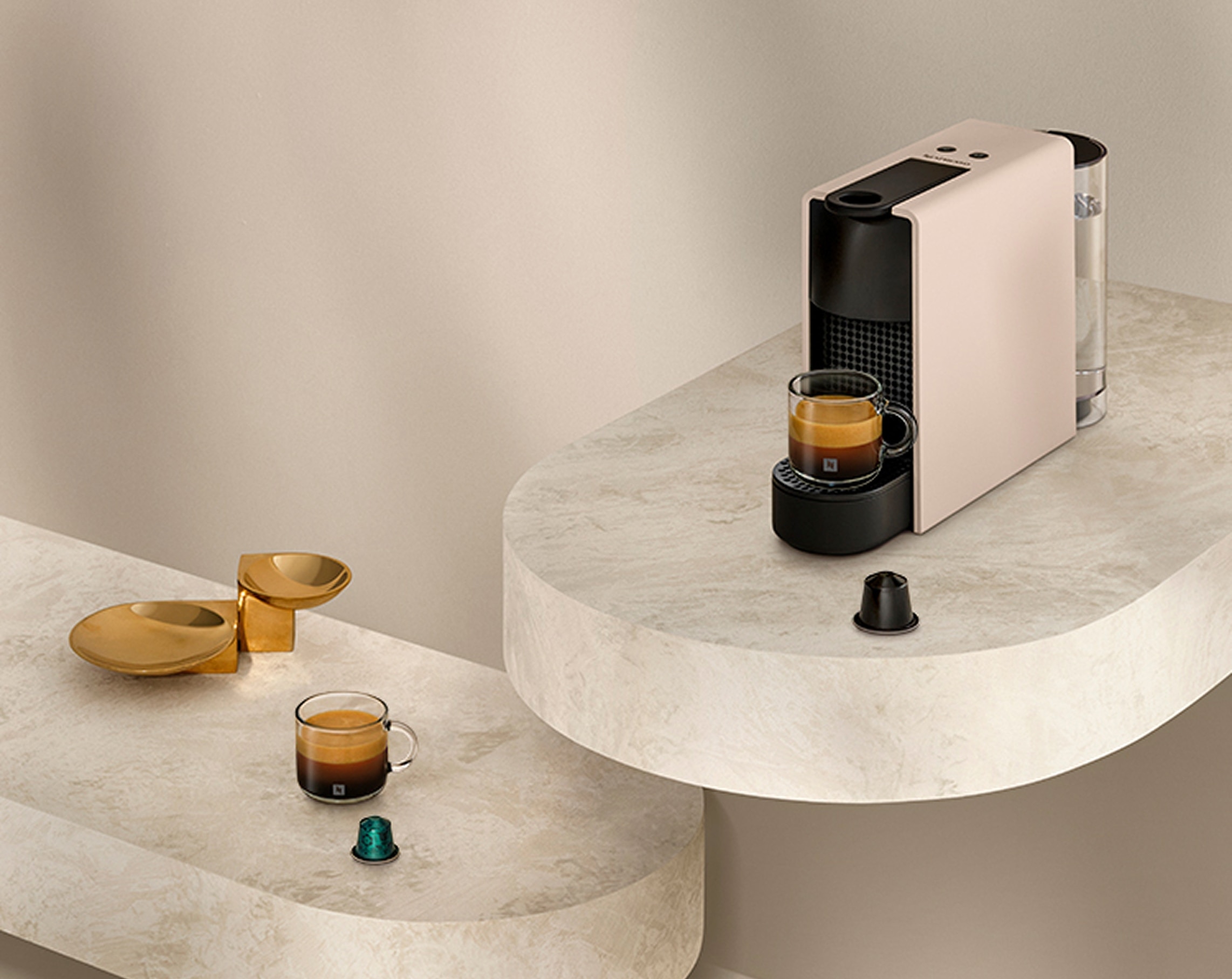 ESSENZA MINI Matte Cream Coffee machine - Nespresso