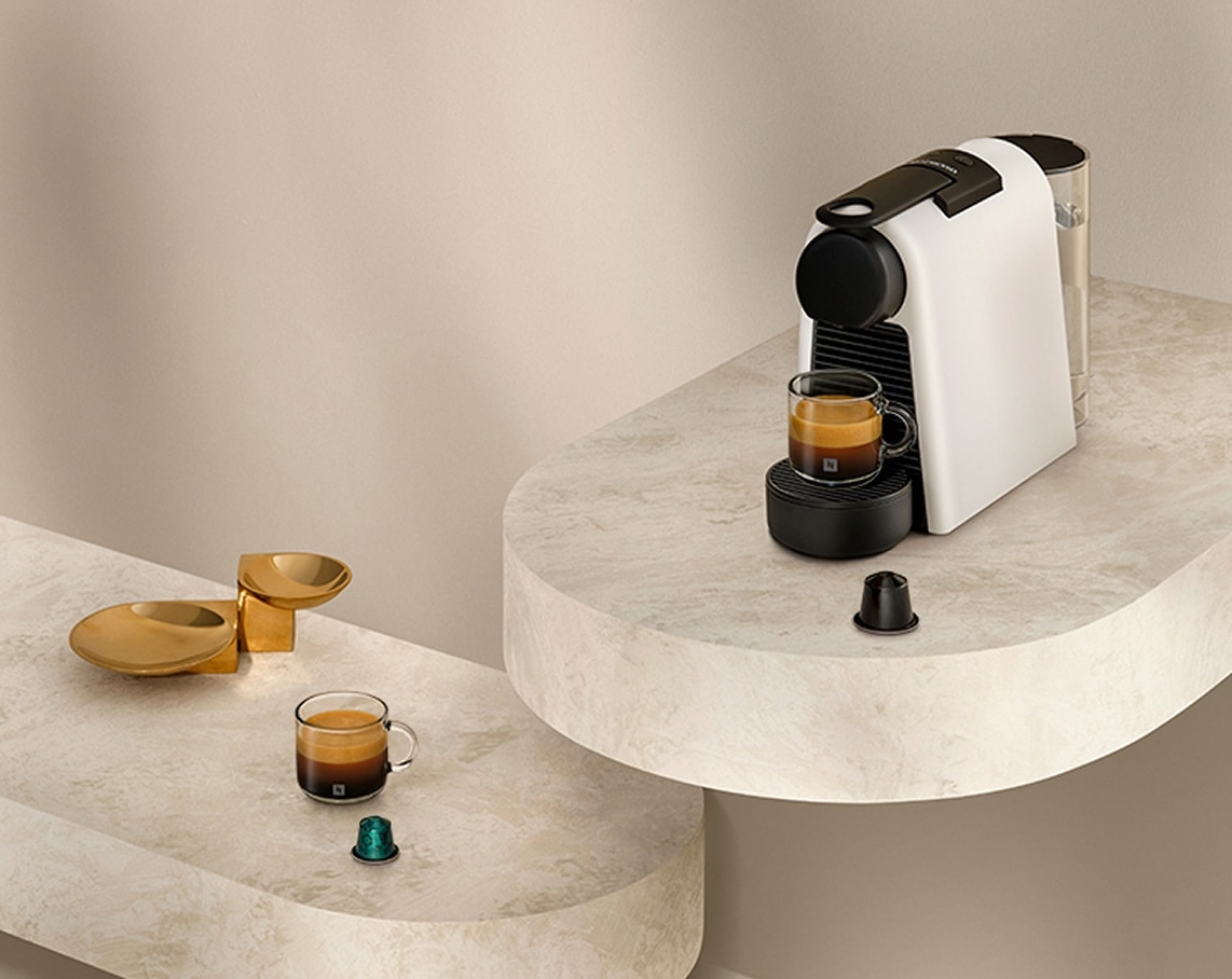 Essenza Mini White Nespresso - Small Coffee Machine - Nespresso™ GR