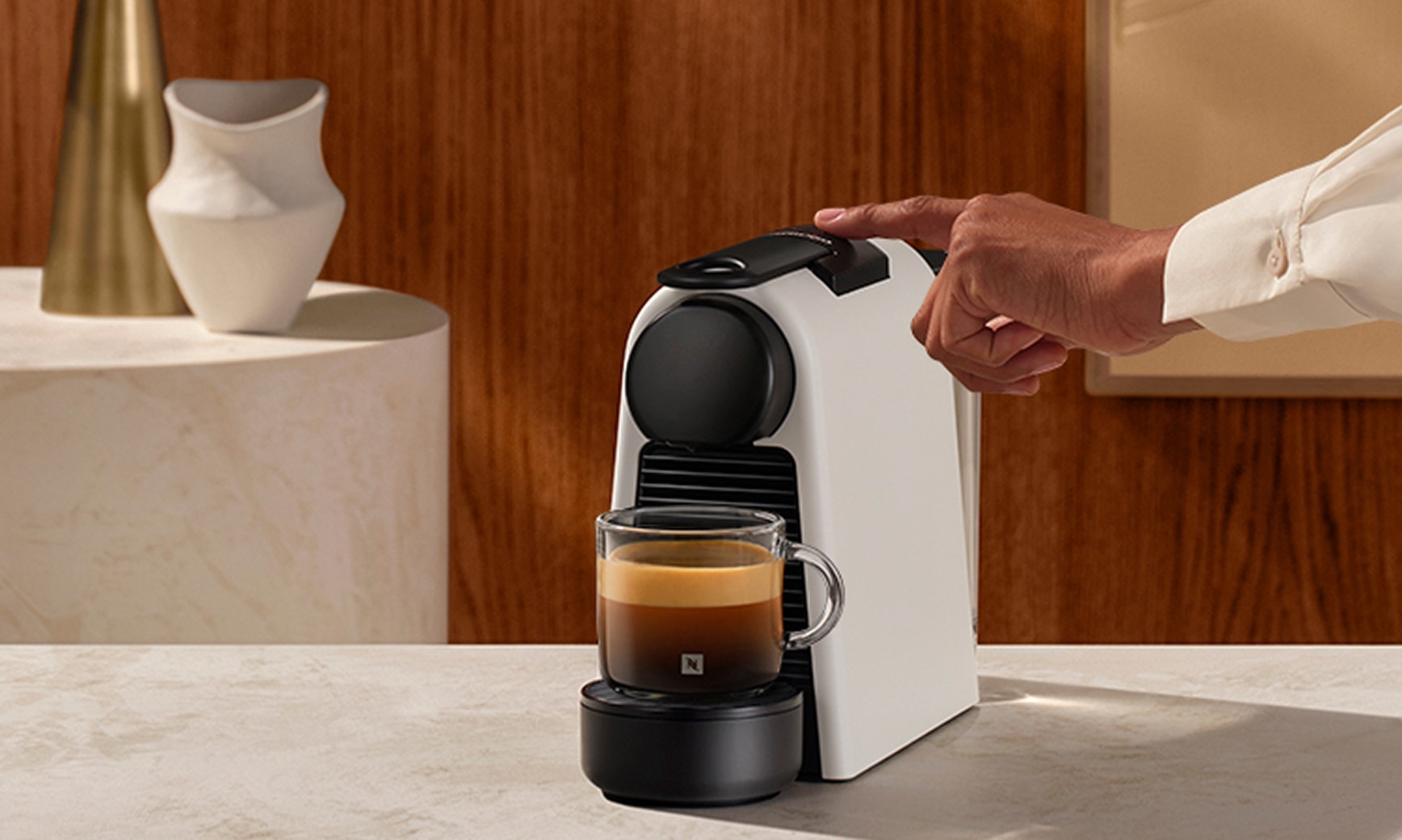 Essenza Mini D Matte White | Nespresso™ Italy
