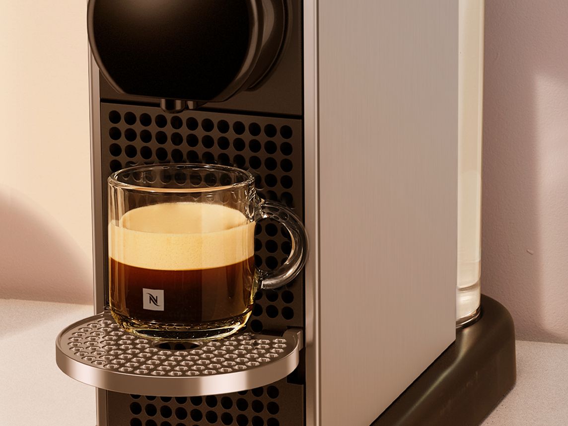 Beli Mesin Kopi Essenza Mini Intense Grey | Nespresso MY