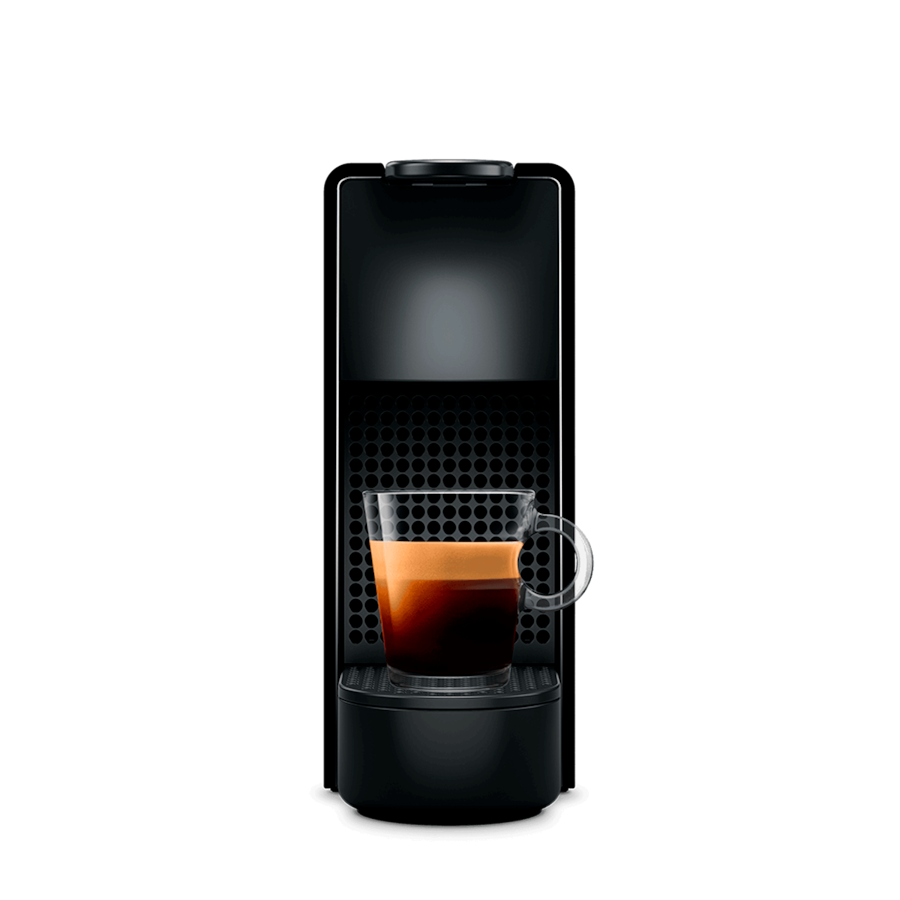 Nespresso Essenza - Piano Black | Compact Mini Espresso Machine