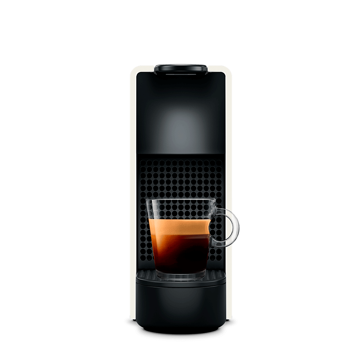 Nespresso Essenza - Pure White | Compact Mini Espresso Machine