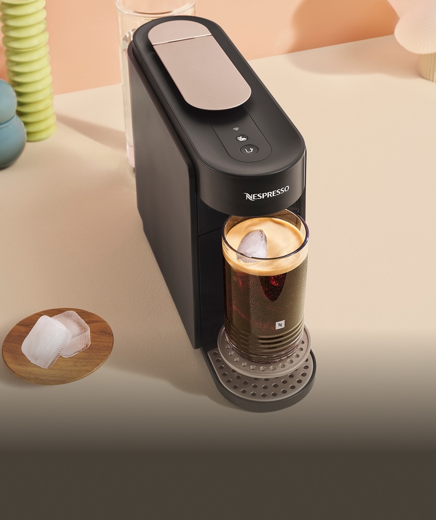 Vertuo Up & Milk Frother Bundle – Ink Black | Nespresso USA