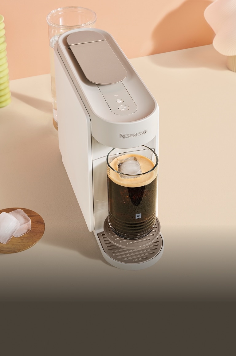 Vertuo Up & Milk Frother Bundle – Pearl White | Nespresso USA