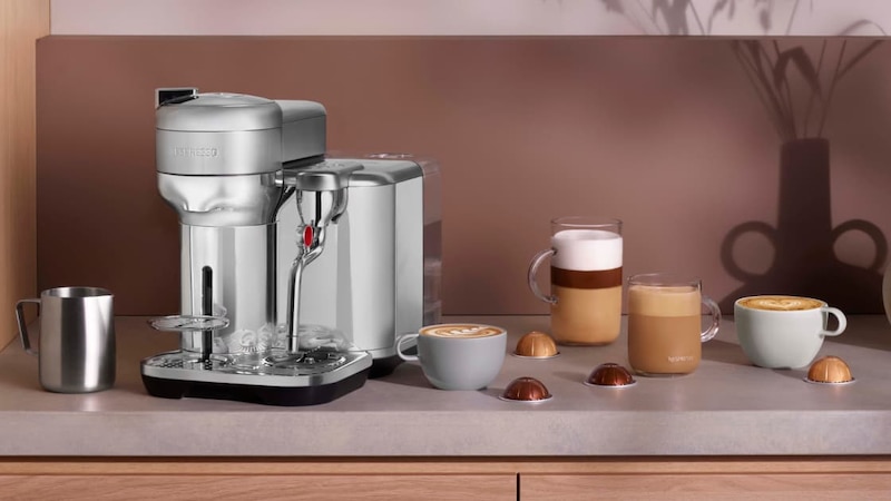 Vertuo Creatista Coffee Machine Stainless Steel Nespresso™ UK