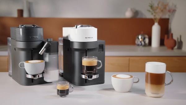 Vertuo para recetas de café con leche
