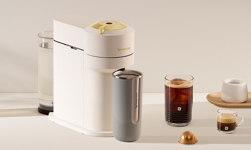 Nespresso Vertuo Next - Premium Creamy White Gold - Small Coffee