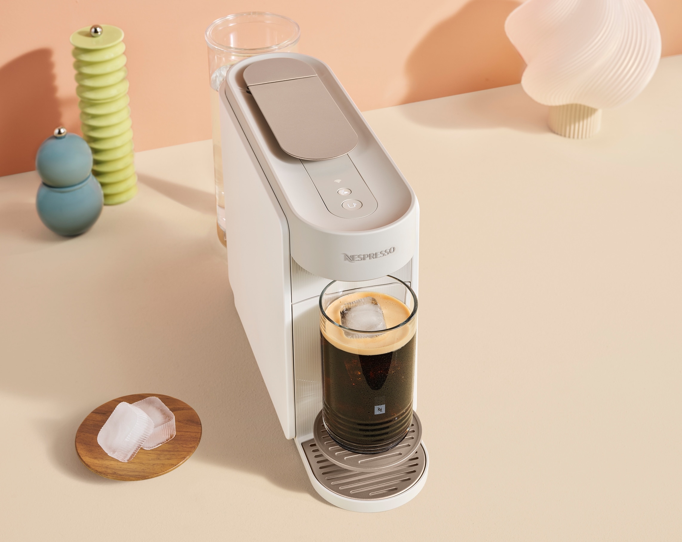 Vertuo Up Pearl White - Fast Coffee Machine | Nespresso USA