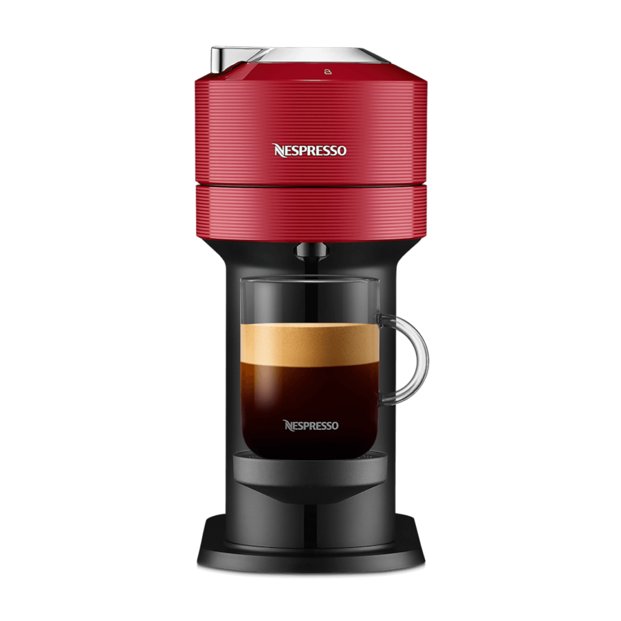 Nespresso Vertuo Next - Cherry Red - Small Coffee Maker for Home
