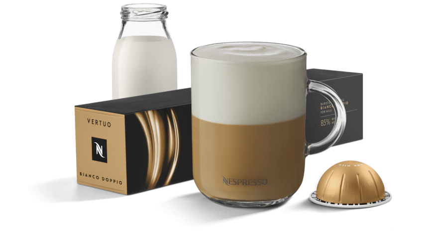 NESPRESSO Coffee Pods Vertuo Line 10 Capsules 1 Sleeve DOUBLE