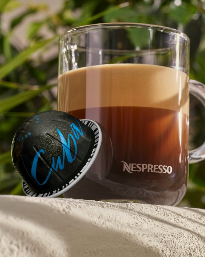 Nespresso Glass Cups, Glass Coffee Cup, Wood Coffee Cup