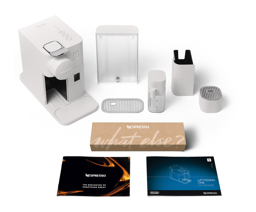 DeLonghi Lattissima One Porcelain White 