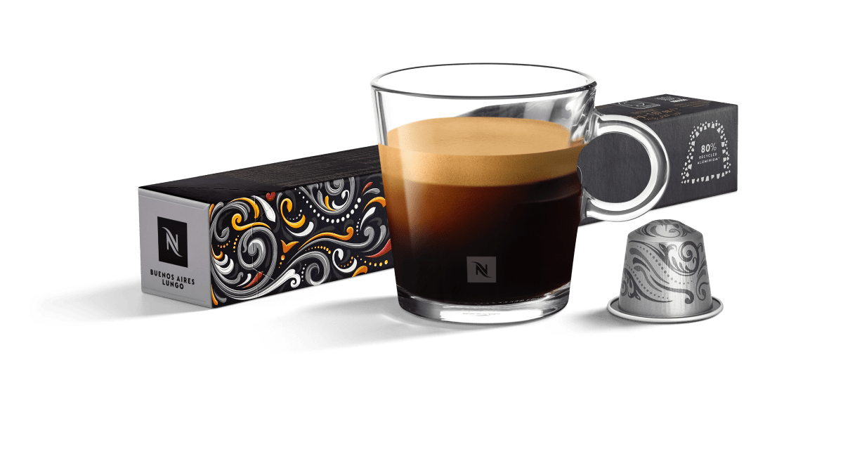Blive arsenal Ærlighed Buenos Aires Lungo Coffee Pods | Arabica Robusta | Nespresso USA