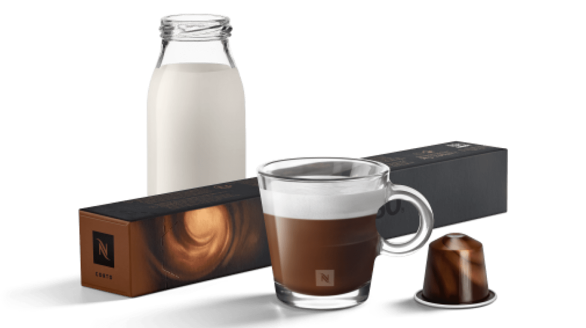 Affirm Mourn Snowstorm Corto Coffee Pods | Nespresso Barista Creations | Nespresso USA