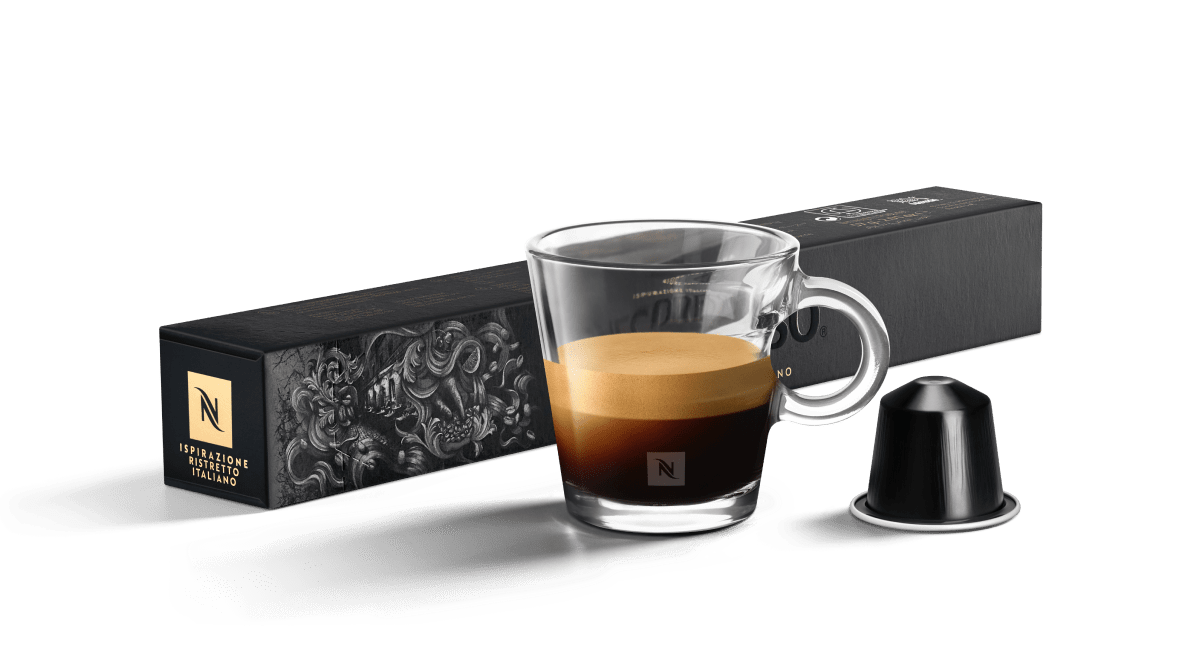 Ispirazione Ristretto Italiano Coffee Pod | Ristretto Capsule | Nespresso Ispirazione Ristretto Italiano Coffee Pod | Ristretto Capsule | Nespresso