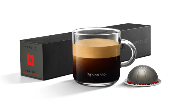 Postnummer bombe fjer Fortado Decaffeinato Coffee Pods | Gran Lungo | Nespresso™ USA