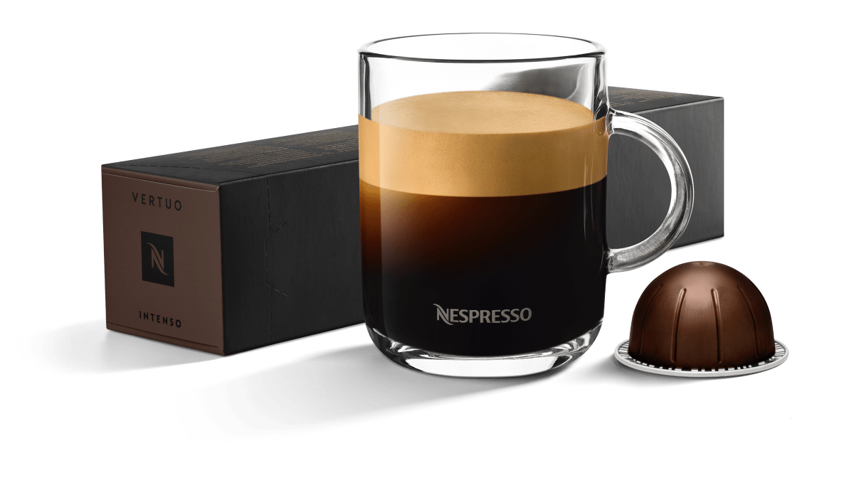 CAPSULE NESPRESSO ORIGINALI - Selezione Caffè Vertuo da 120 Capsule  Nespresso Caffè, Linea Vertuo, Intensità da 6 a 12 (su 12), Nuova  composizione con Ristretto Intenso, Nuovo Sistema Estrazione : :  Alimentari e cura della casa