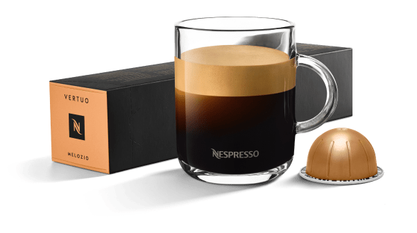 Nespresso Capsules Vertuo Melozio Medium Roast Coffee 30 Count Coffee Pods
