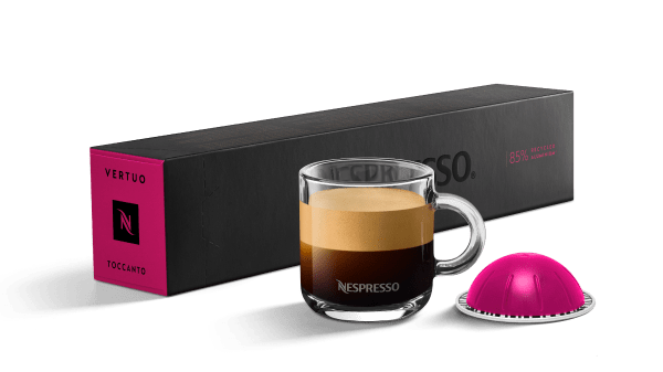 Nespresso Toccanto Espresso Pods, 10 Capsules