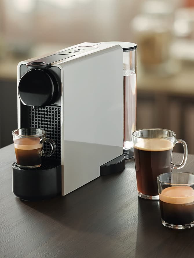 Essenza Mini White Small Coffee Machine - Nespresso Türkiye