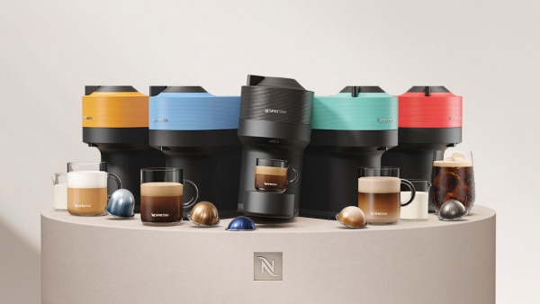 Cafetera de cápsulas Nespresso Krups Vertuo Pop Menta - Comprar en