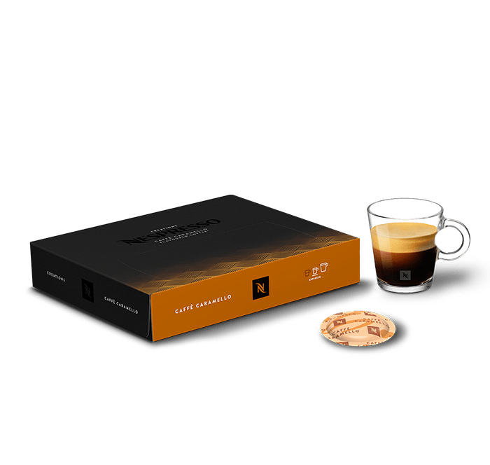 Caffè Caramello Coffee Pod Box - Creations - Nespresso™ Pro Italy