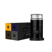 Aeroccino 3 Black + Capsule Vertuo