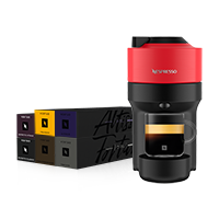 Vertuo Pop Spicy Red + Capsule