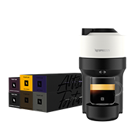 Vertuo Pop Coconut White + Capsule