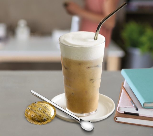 Iced Vanilla Flavored Soya Latte - Nespresso Recipes