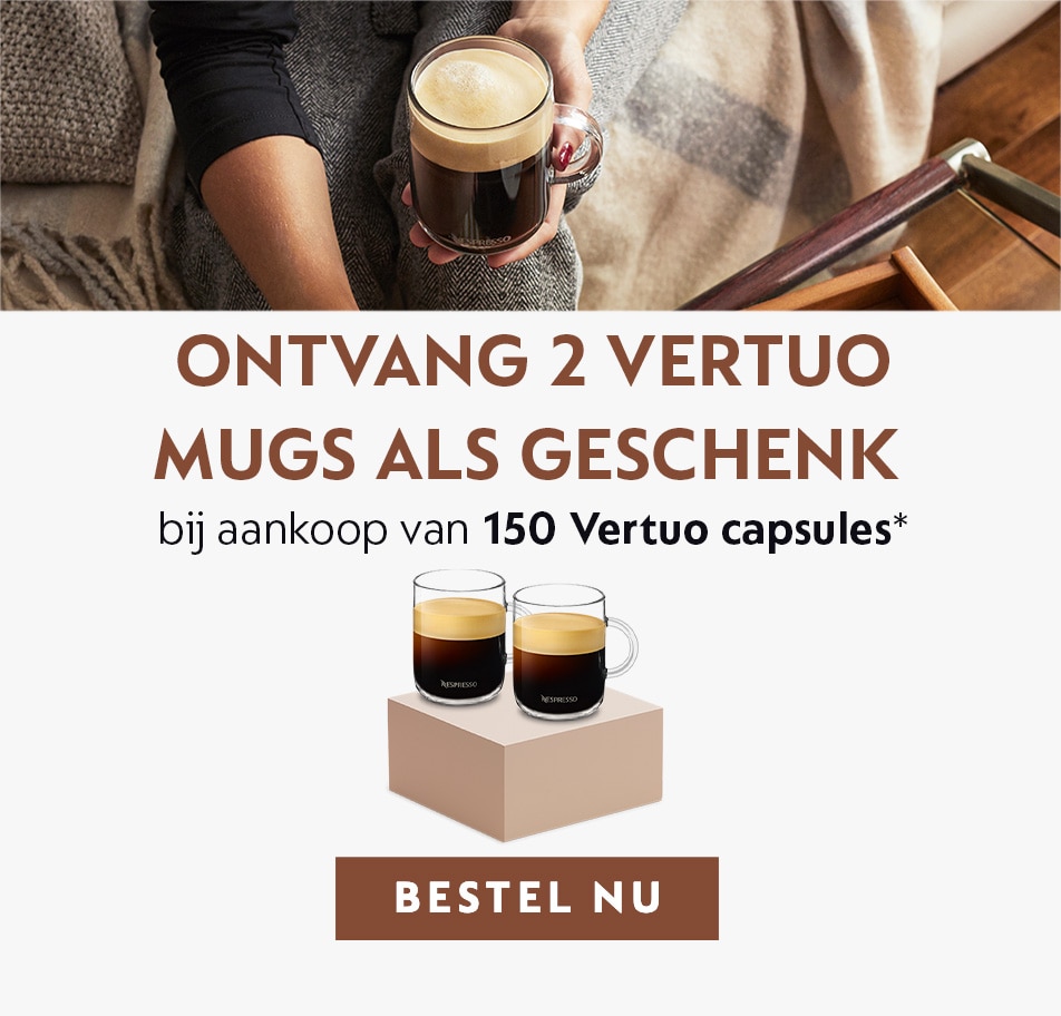 Zinnenprikkelende koffiecapsules - Vertuo | Nespresso