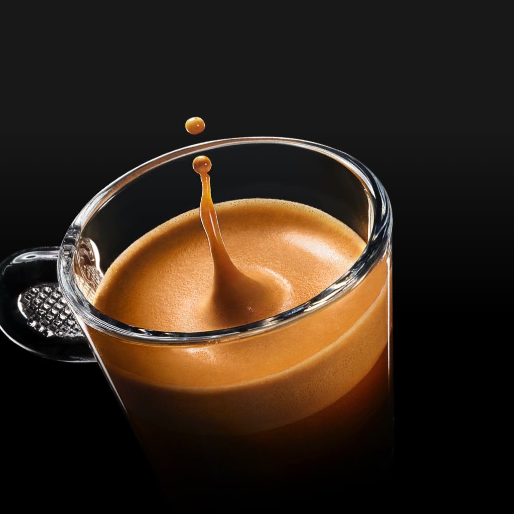 Nespresso koffie met cremalaag