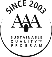 Logo — Programme Nespresso AAA pour une qualité durable depuis 2003