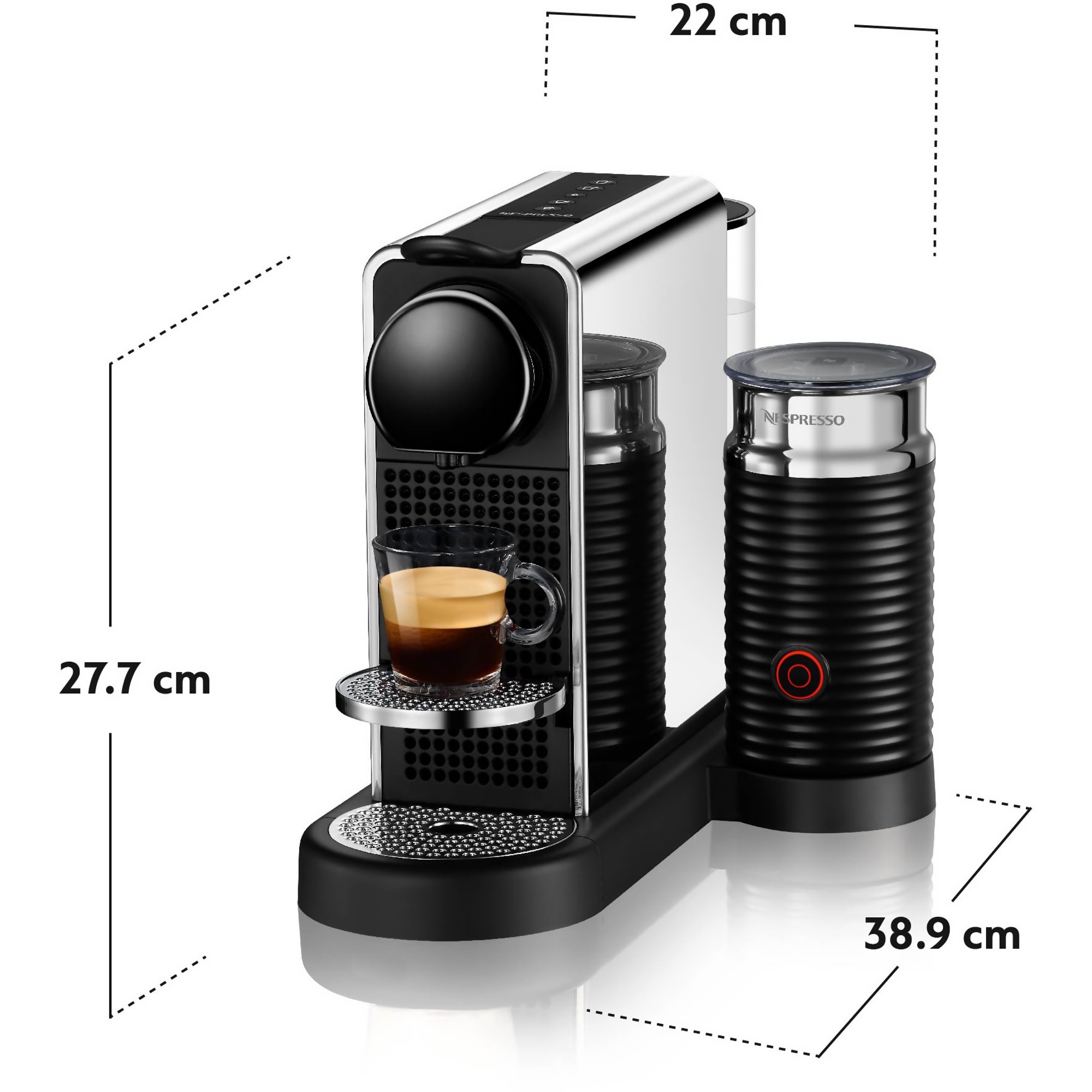 Espressor CitiZ & Milk Platinium | Nespresso™ România