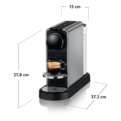 CitiZ Platinum C Titan Coffee Machine - Nespresso