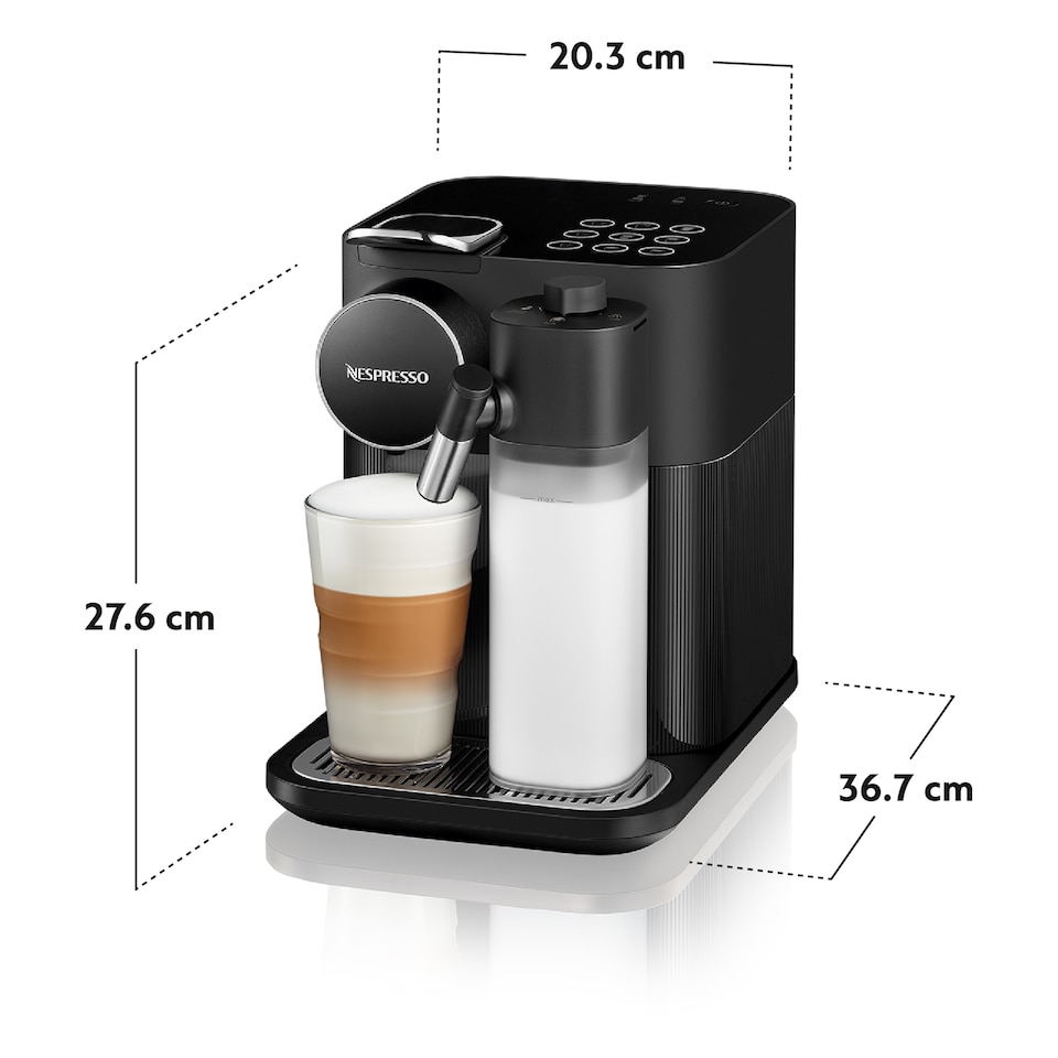 Dimensions de la machine Nespresso Inissia