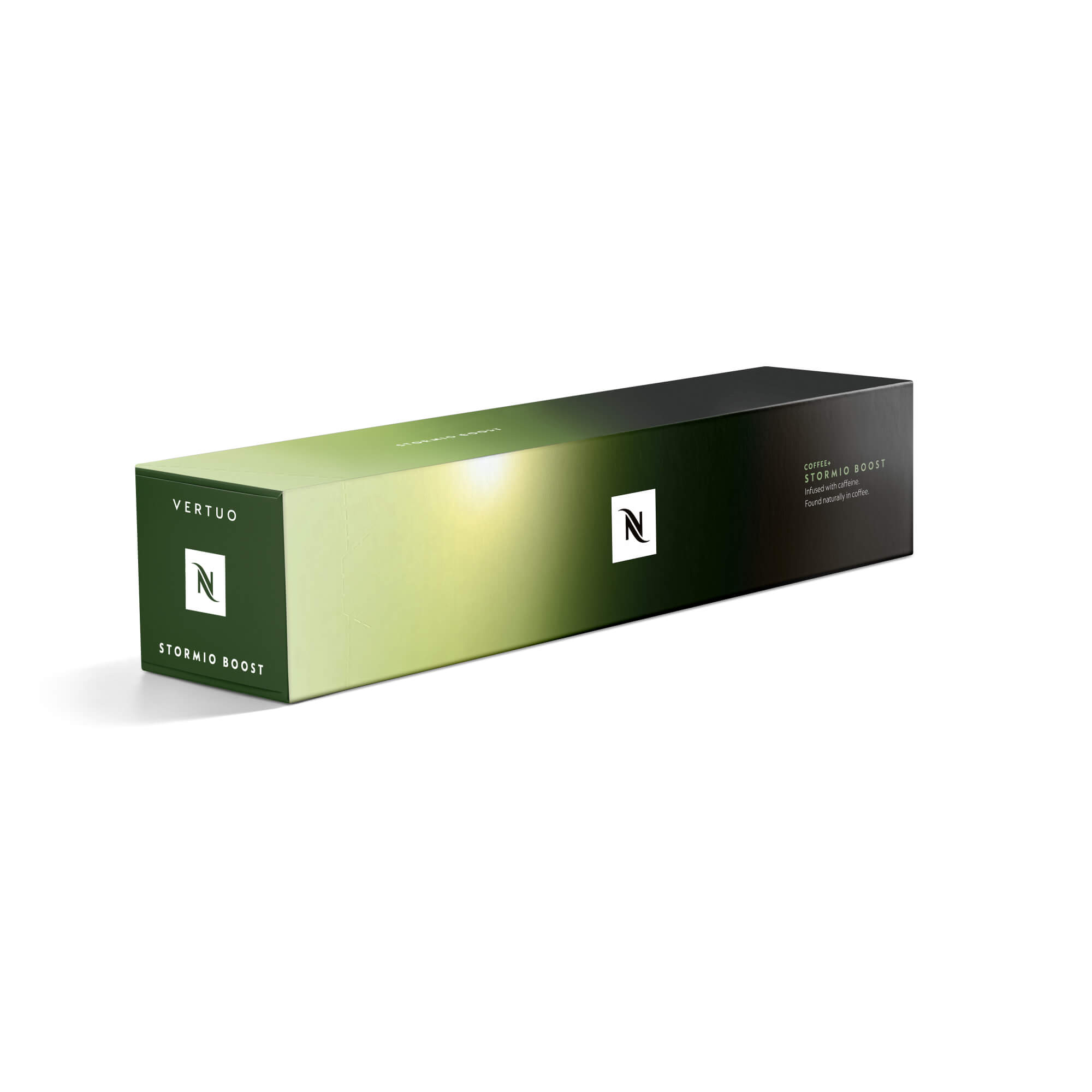 Nespresso Stormio Go Vertuo Line 10 Getreide Kaffeekapseln Grün Intensiv & kraftvoll