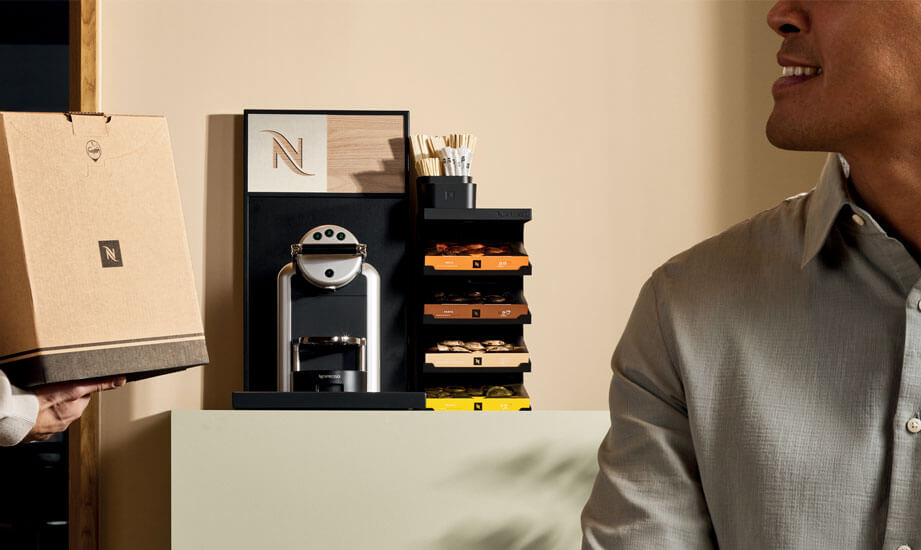 Solutions d'accompagnement pour vos évènements Nespresso Pro